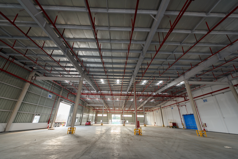 Zhangjiagang logistics warehousing phase I, phase two and phase three warehouse Engineering 2