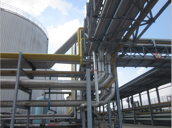 12万吨油罐区工艺管线安装、管架钢结构及附属设施工程